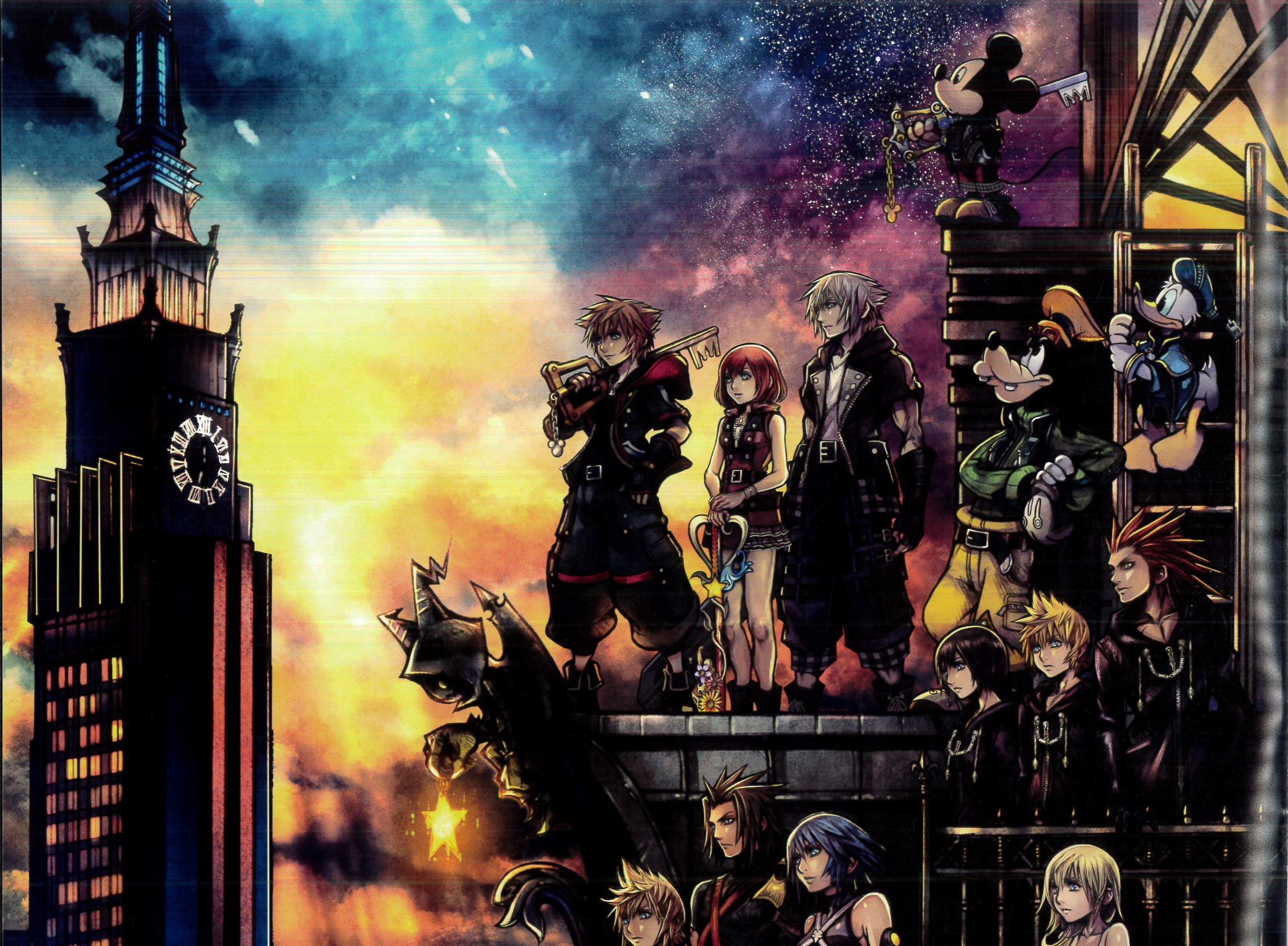 「KINGDOM HEARTS-3,2.8,Unchained×&Union×… KINGDOM HEARTS - III, II.8, Unchained χ & Union χ [Cross